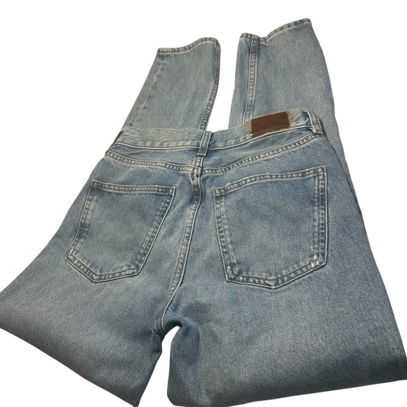 M.i .h Mimi Straight Leg High Waisted Denim Jeans Sz 25 - Picture 8 of 14